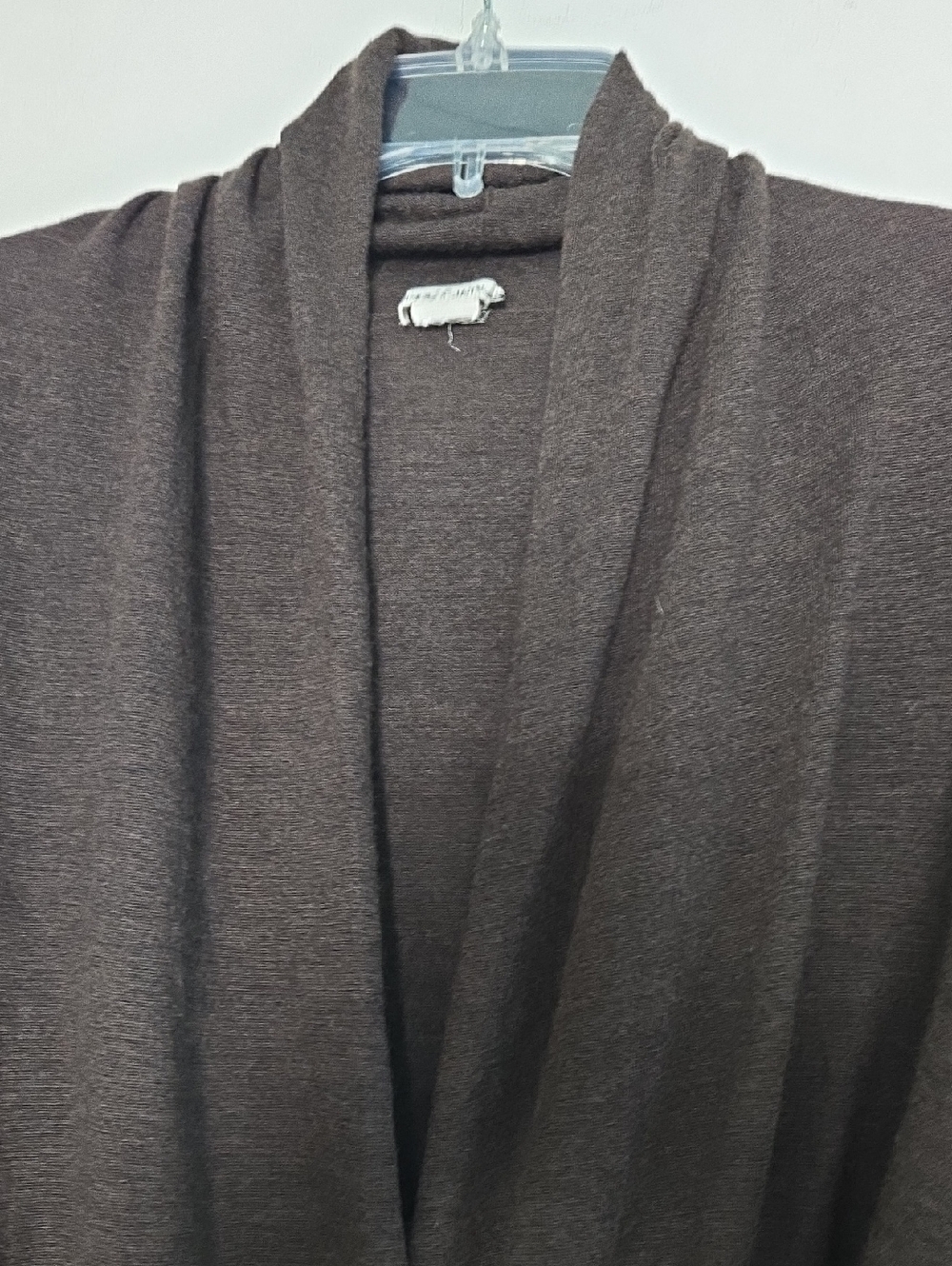 Hermes Paris Dark Chocolate Brown Cozy Wrap Sweater - Picture 3 of 7